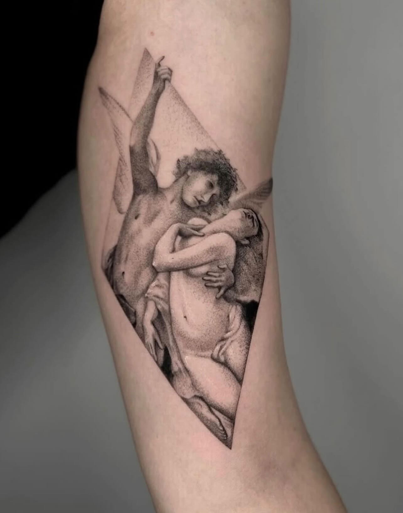 Cupid & Psyche fine line
